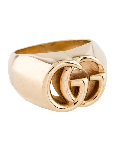 gucci ring 2018|gucci trademark ring in gold.